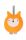 MoMi Lulu zenélő plüss játék-Fox narancssárga