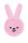 MAM Szájápoló nyuszi 0+ hónap Rabbit pink 